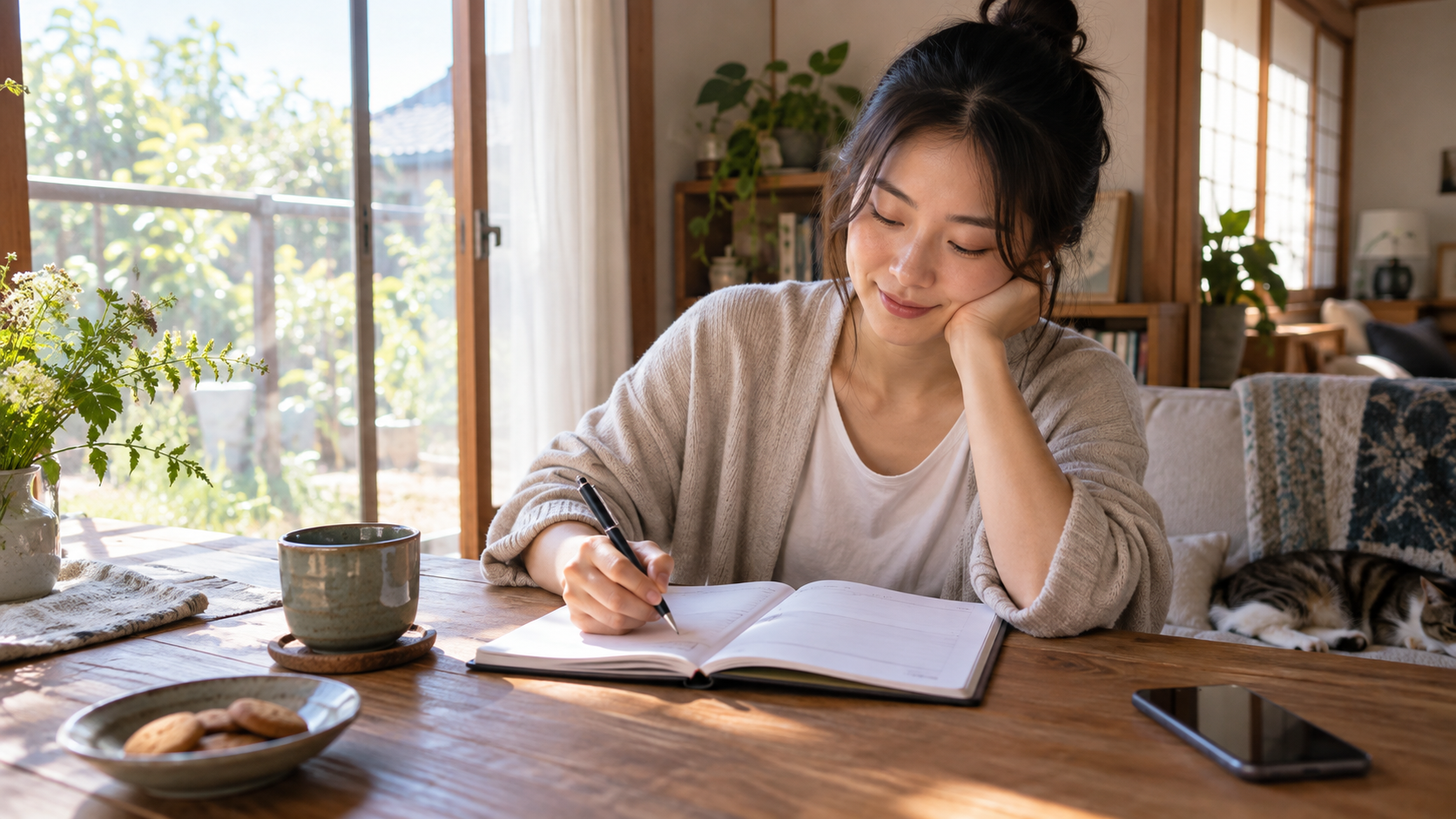 予定に余白を作りリア充疲れを整える朝の時間