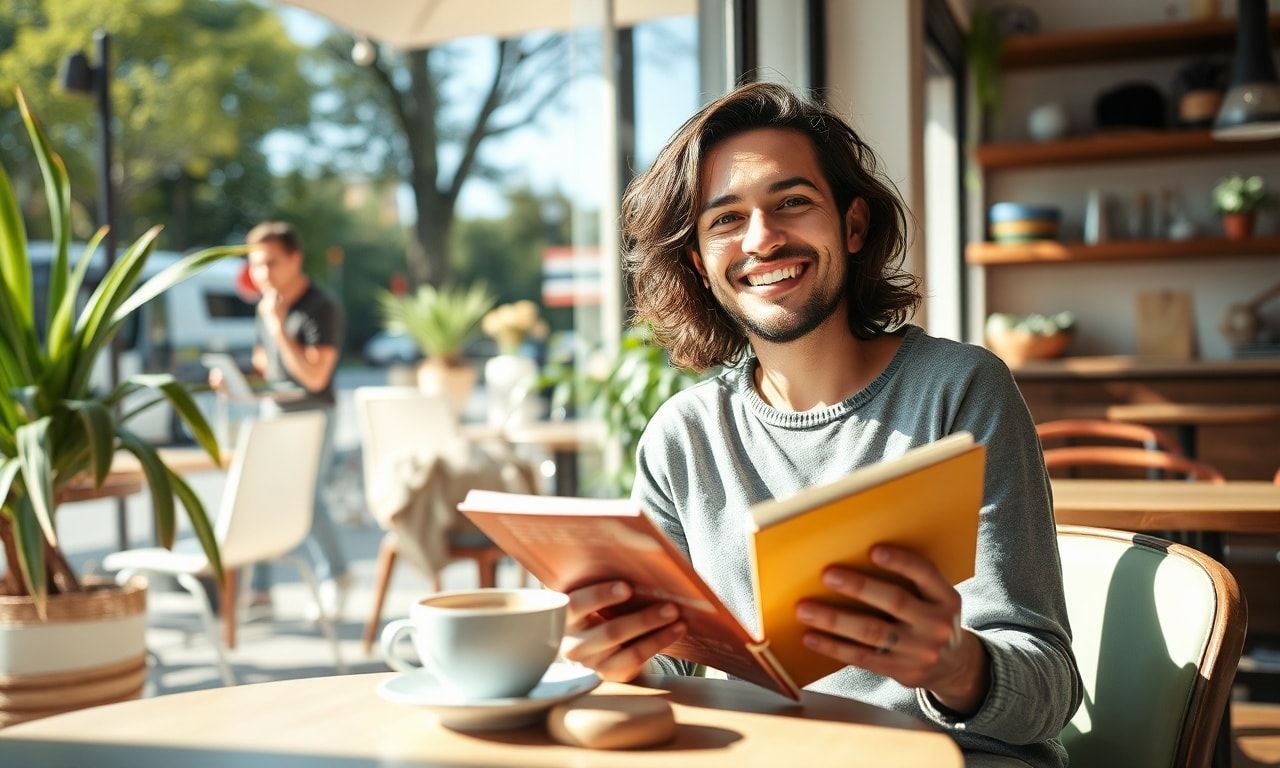充実した日々を送る人のイメージ