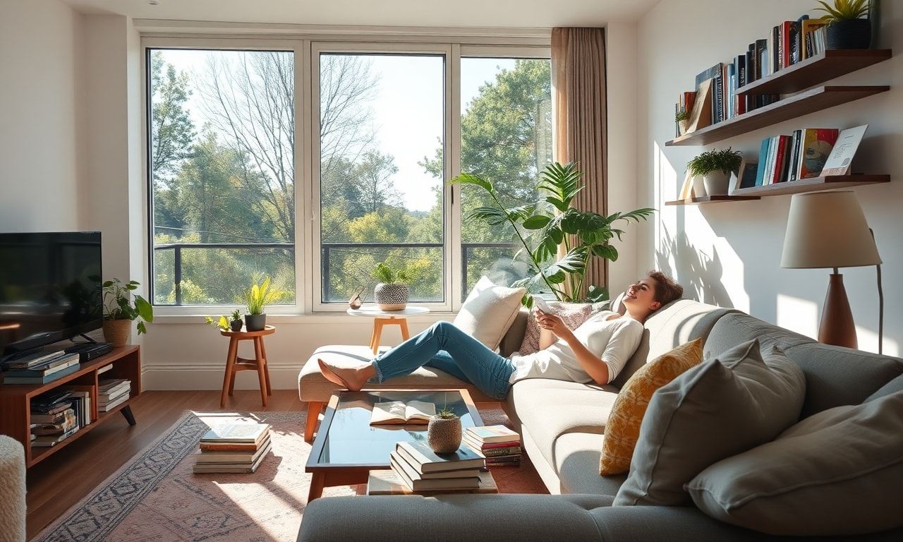 自分だけの時間を楽しむイメージ