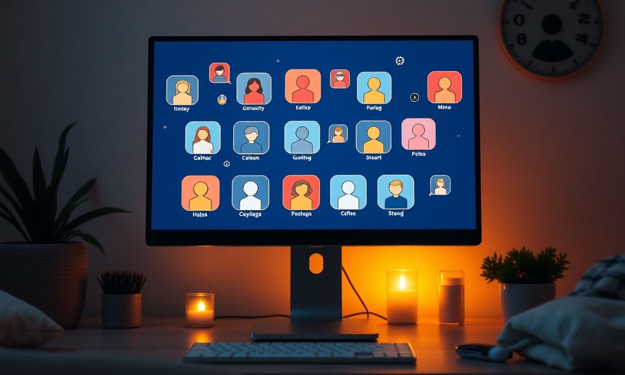 オンラインコミュニティのイメージ