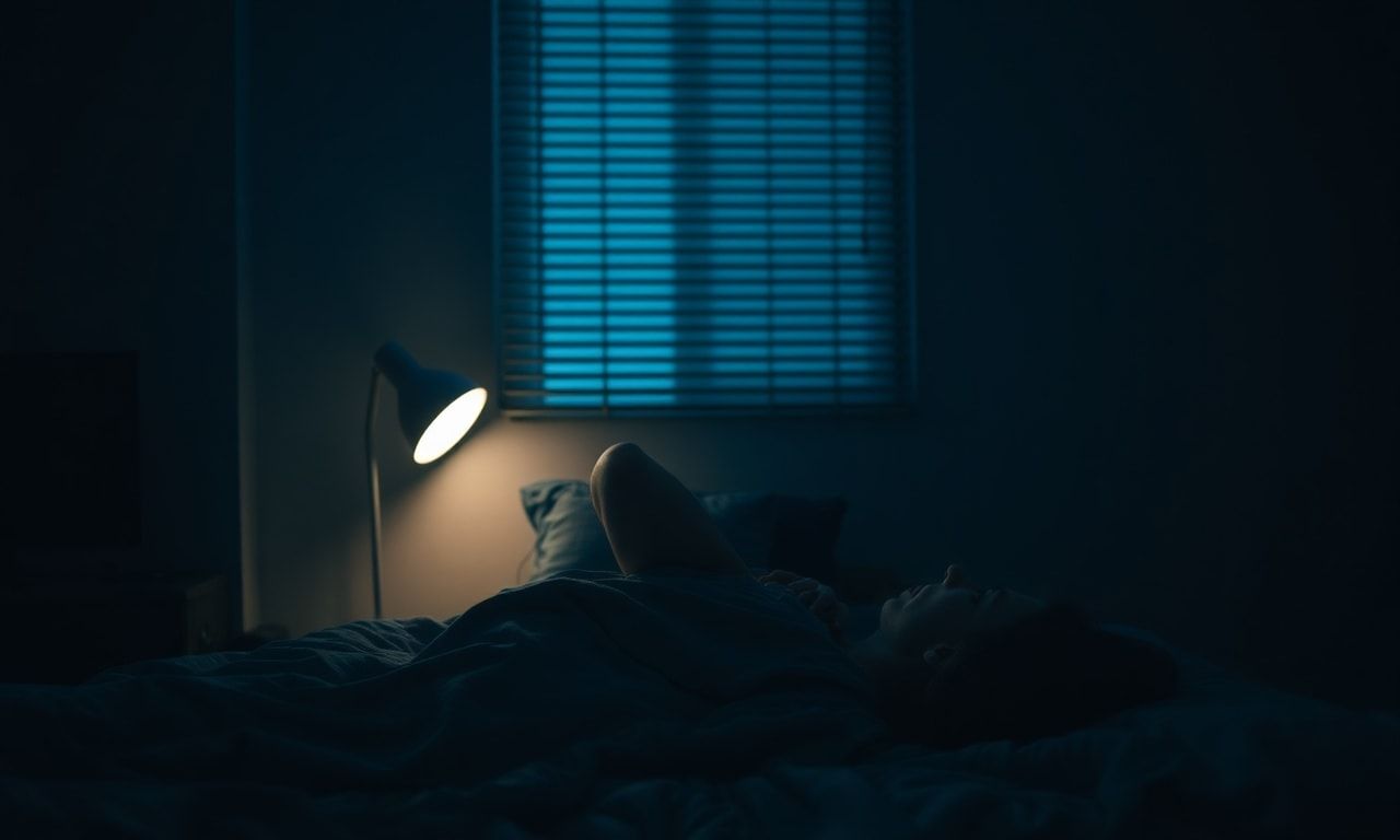 SNS疲れを感じてリラックスする人