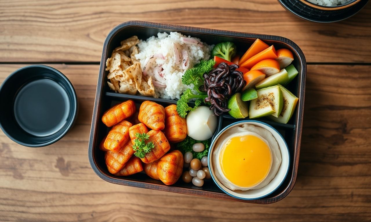 彩り豊かなリア充弁当