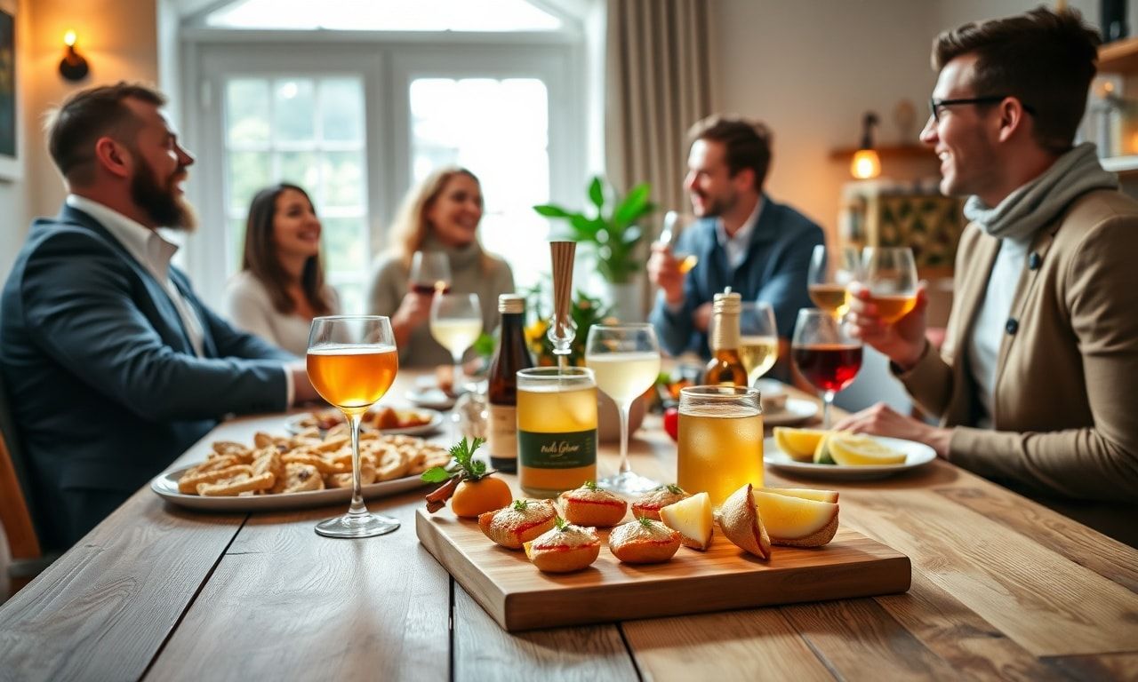 おしゃれなホームパーティーのイメージ