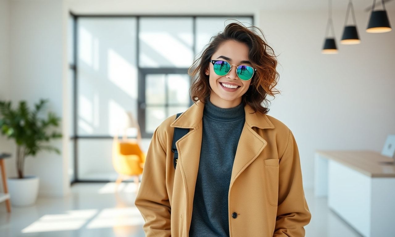 垢抜けを目指す自然体な様子