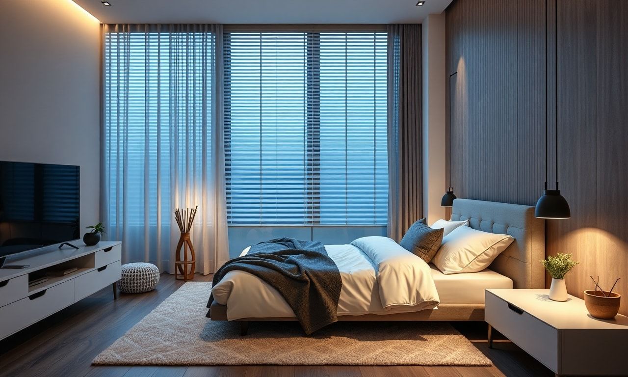 スマートで洗練された寝室と睡眠ガジェット
