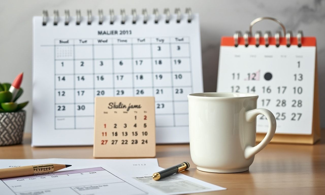 趣味の計画を立てるイメージ