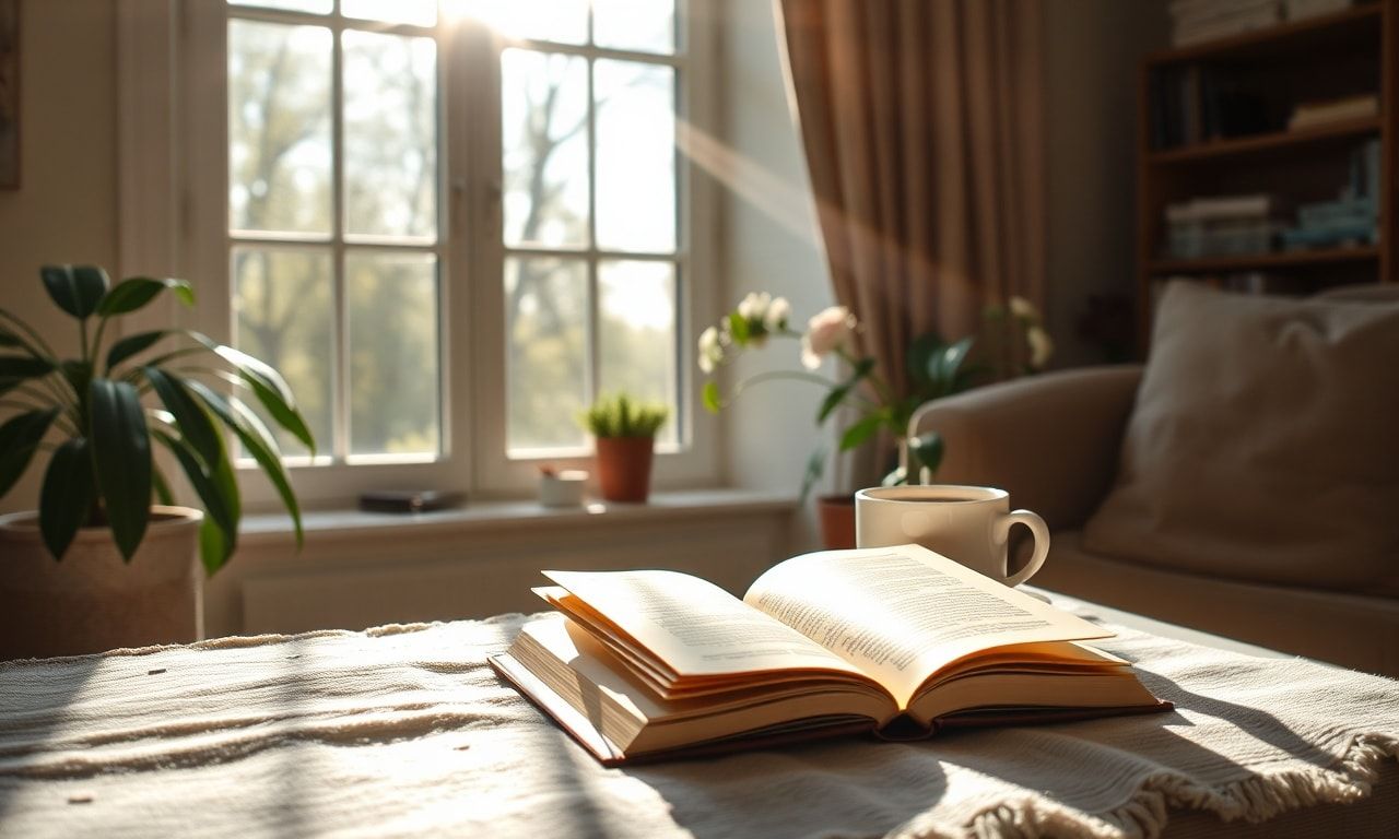 本とコーヒーのある穏やかな日常