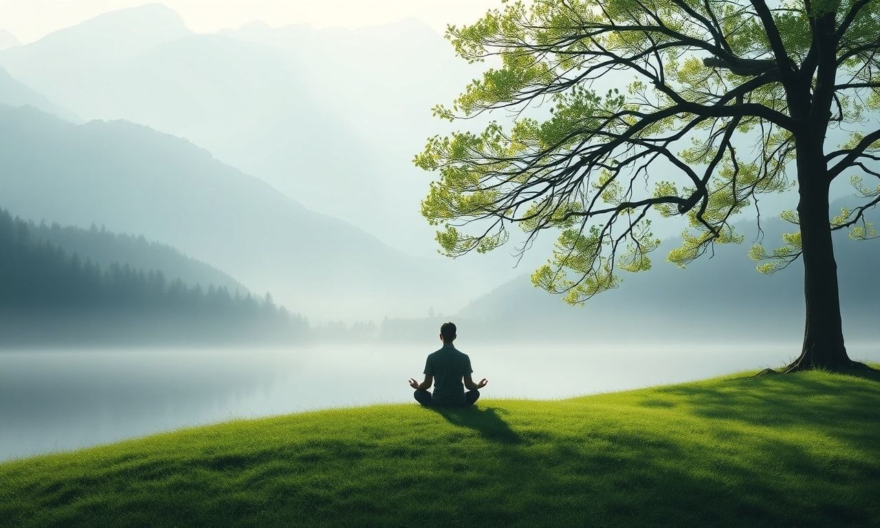 自然の中でのリラックス