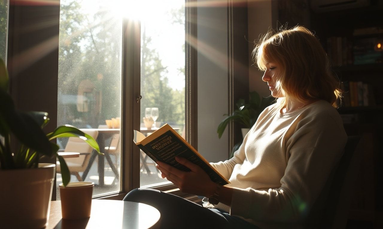 自分らしい時間を楽しむ様子