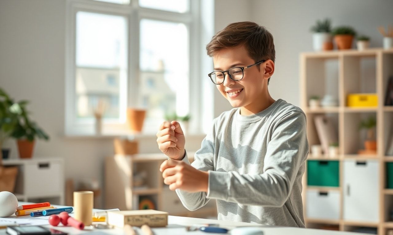 自己成長を楽しむイメージ