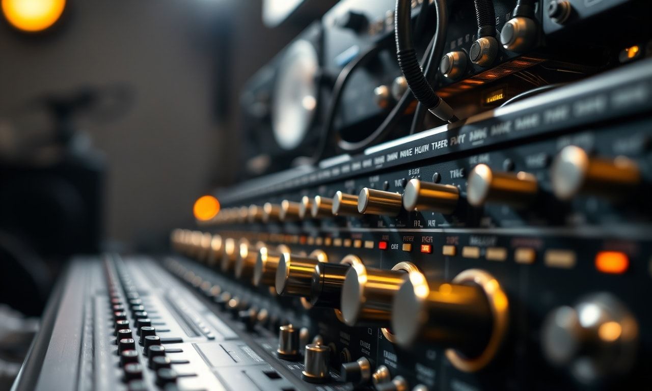 機材調整の様子