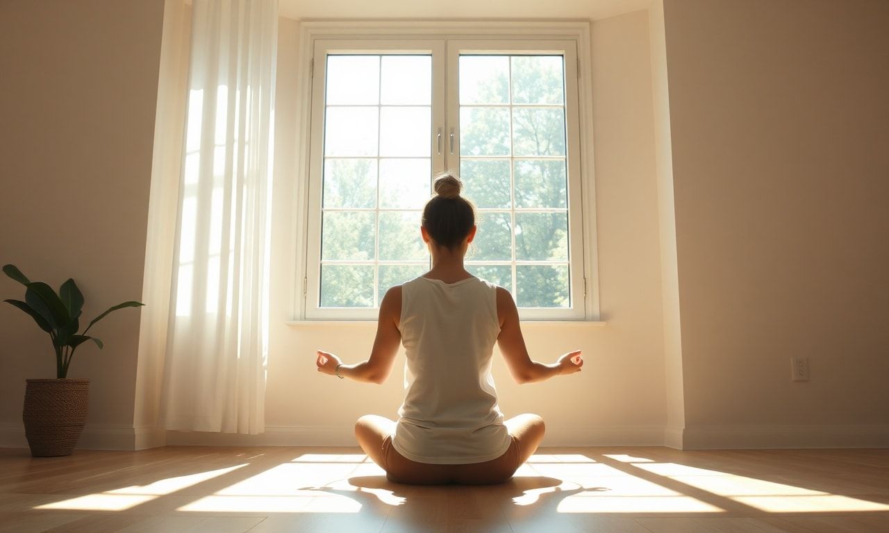 瞑想や内省に取り組む人のイメージ