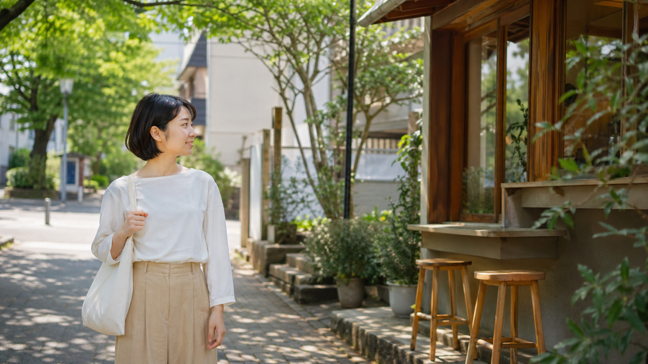 非リア充診断後に小さな一歩として外へ出る人