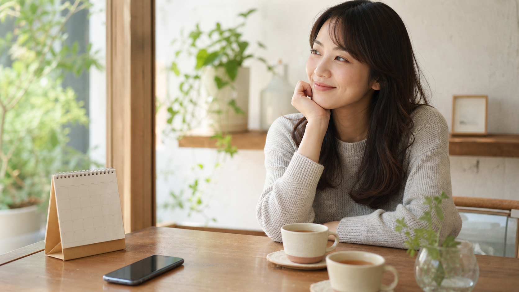 通知を減らして穏やかに人間関係の距離を整えるイメージ