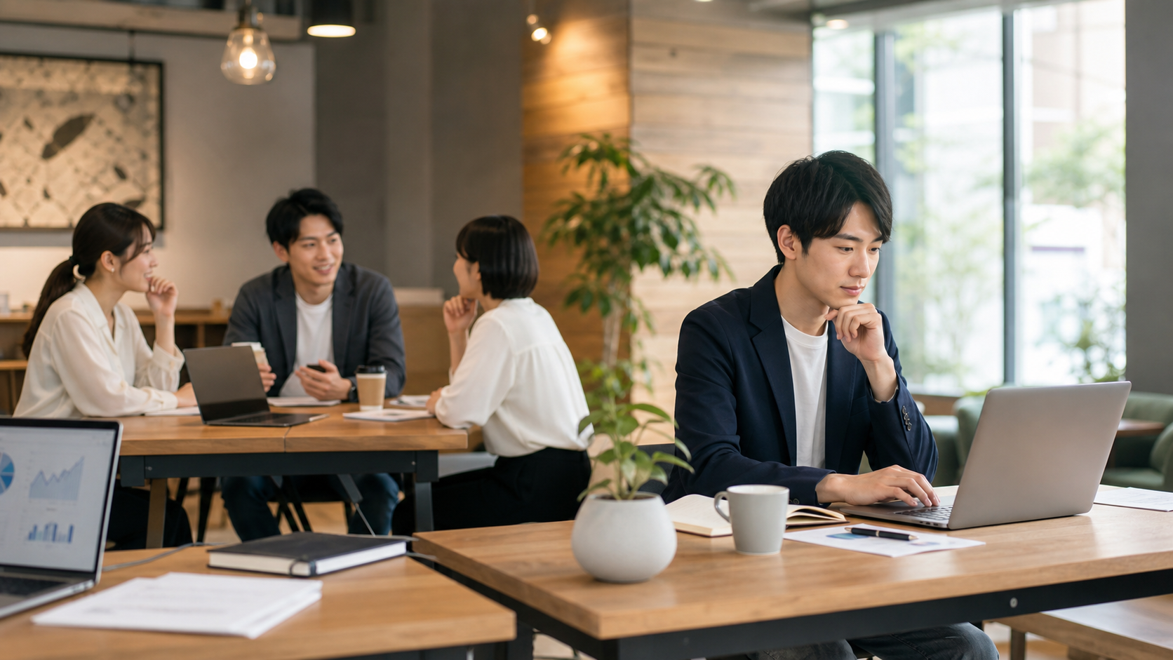 リア充と非リア充の生涯年収を考える働き方の比較イメージ