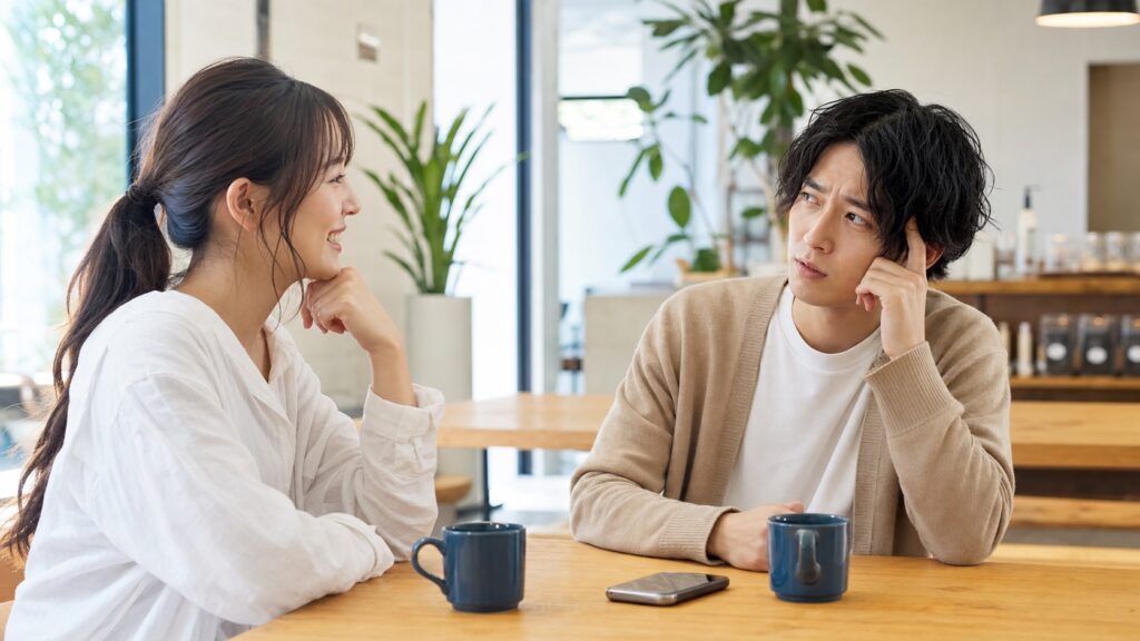 リア充は褒め言葉か嫌味か迷う会話