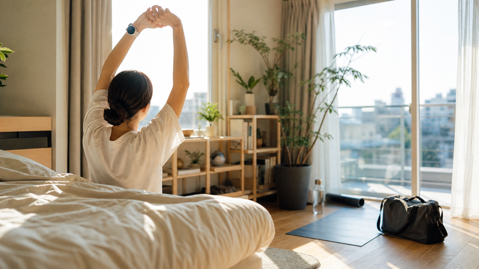 睡眠改善で朝を快適に迎える部屋