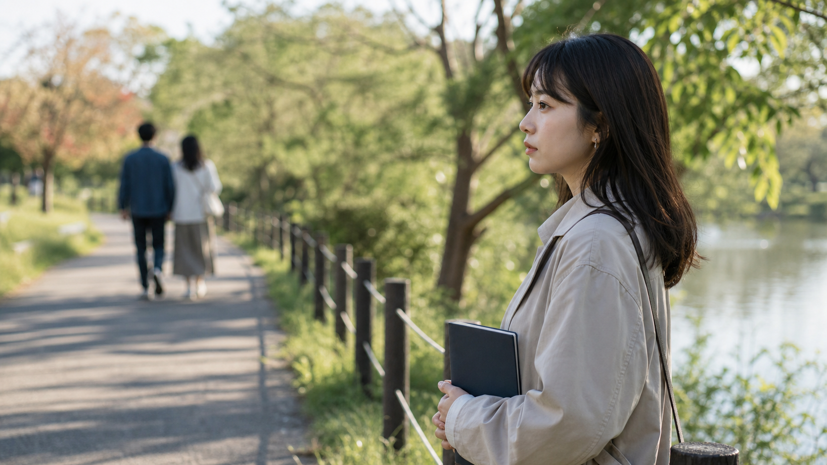 リア充カップルへの嫉妬と境界線を考える女性