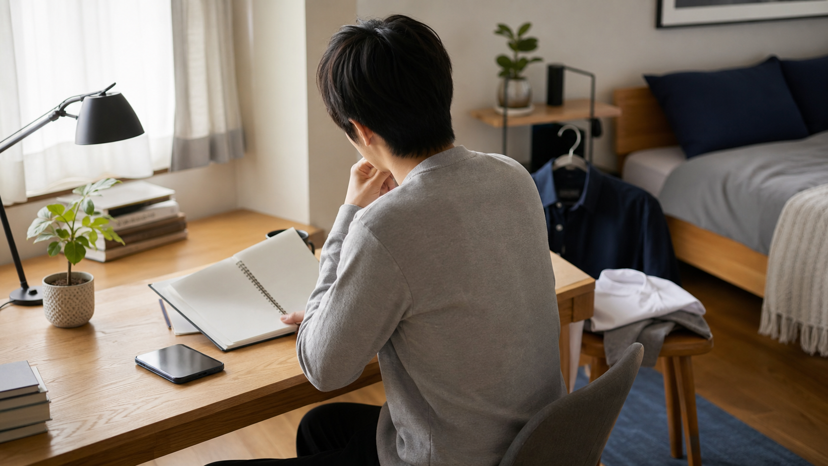 非リア充とは何かをノートで整理しながら生活を見直す人