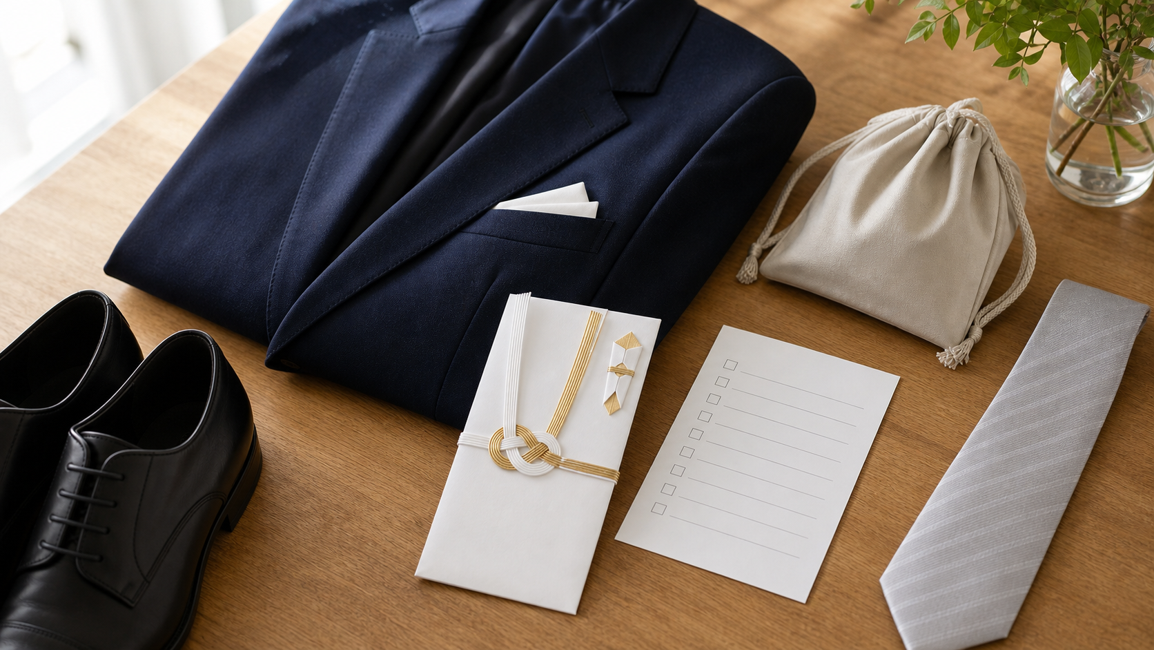 非リア充が結婚式に一人で参列する前の服装とご祝儀準備