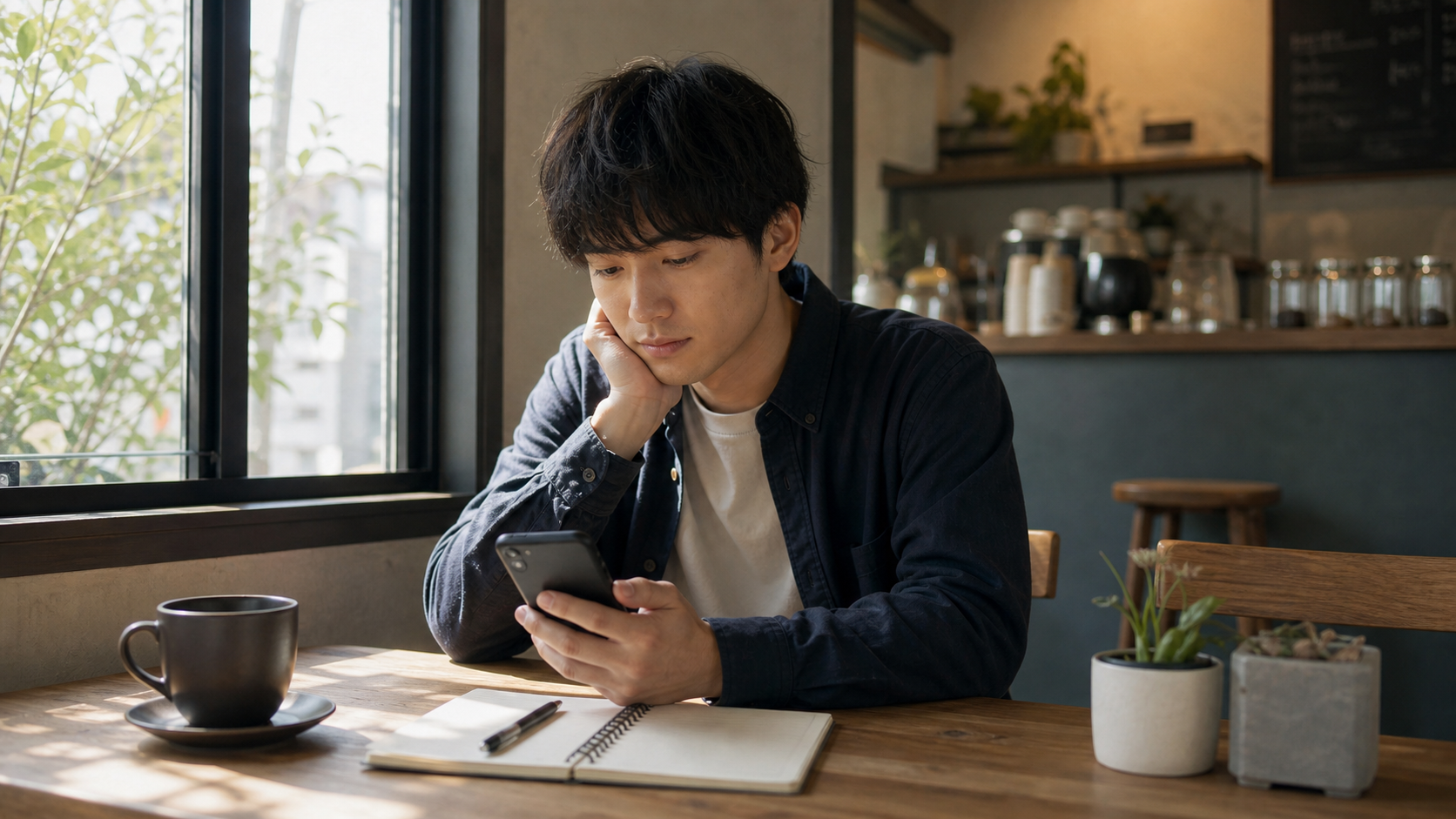 SNS比較と生活パターンから非リアで彼女いない原因を考える男性