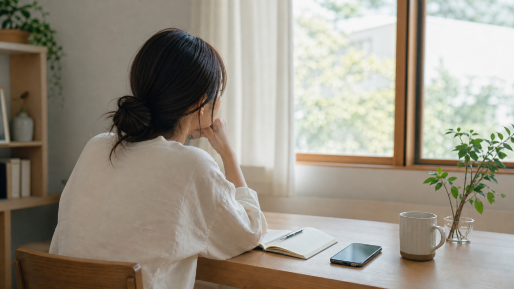 リア充がうざい時にスマホから距離を置いて心を整える人