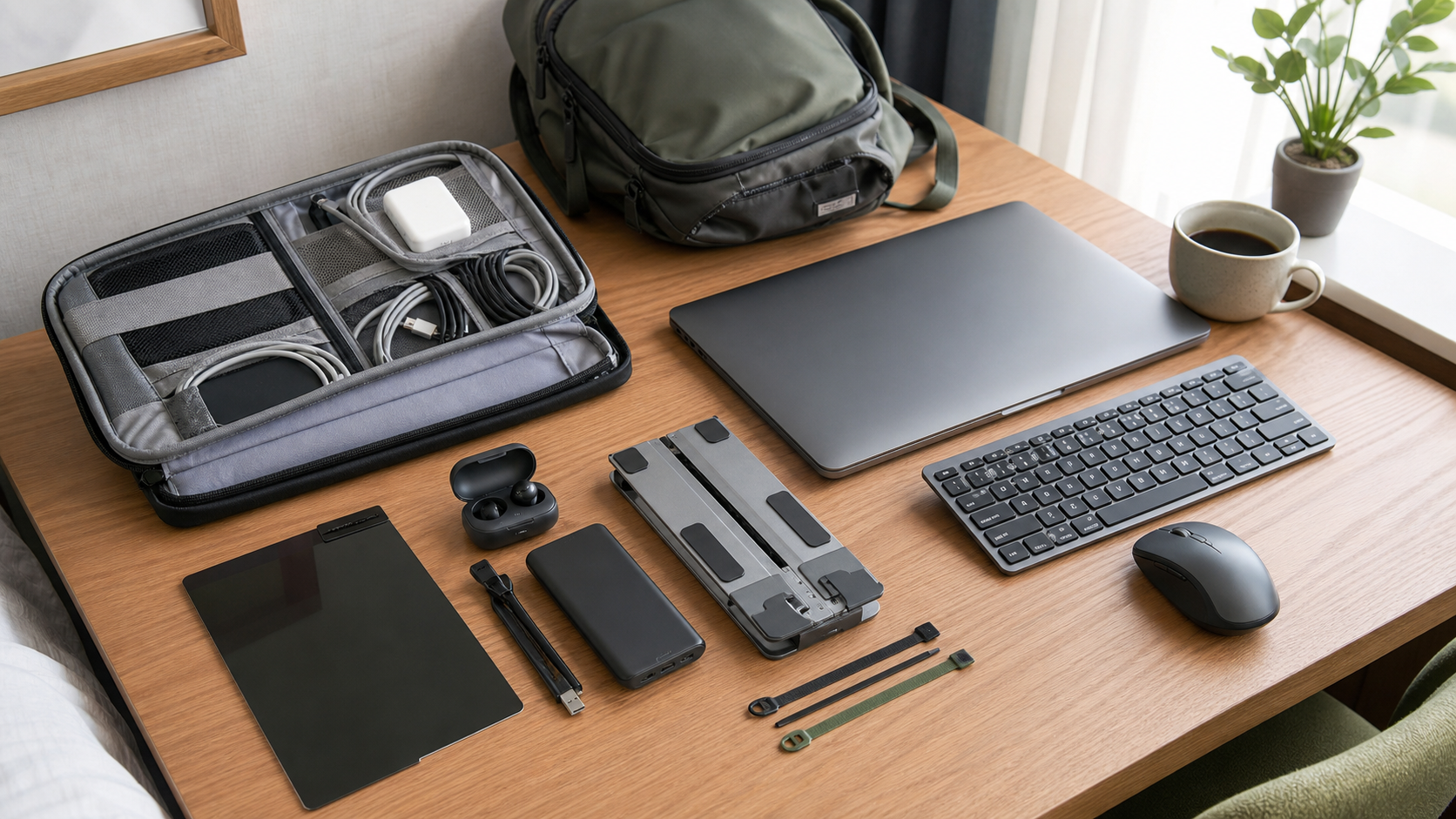 ワーケーションで使うPC周辺機器と充電アイテム