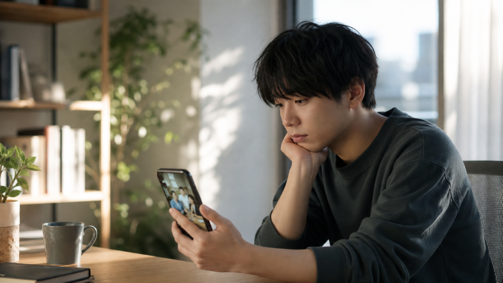 リア充アンチ心理でSNS比較にモヤモヤする人