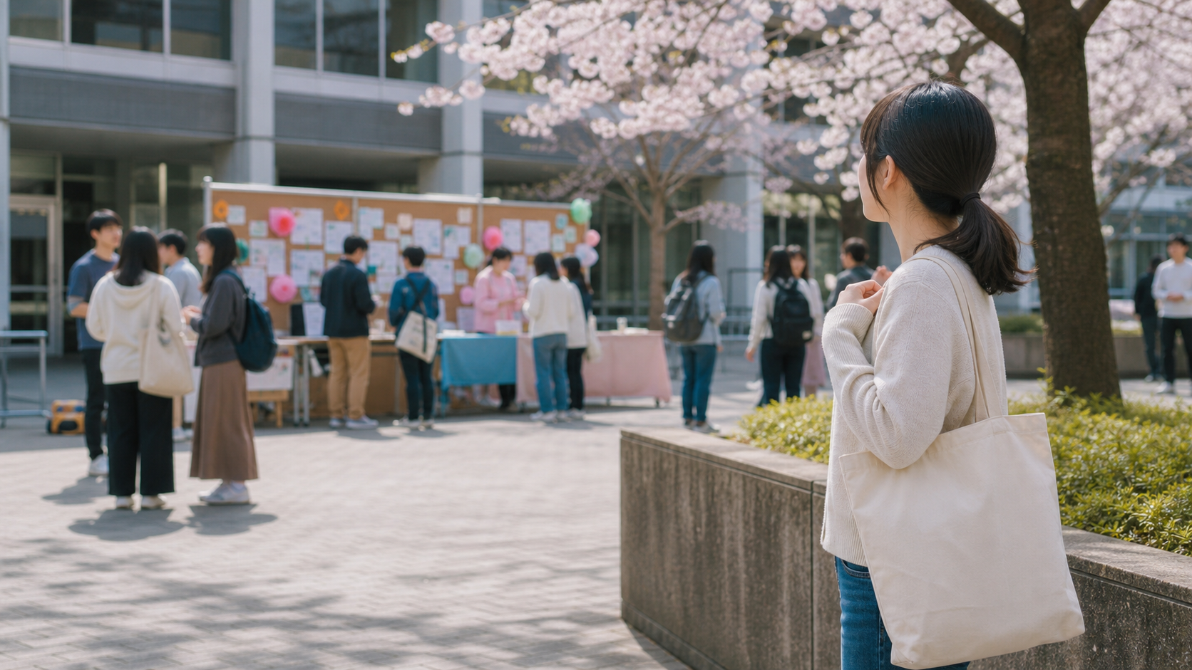 サークルでぼっちになった時の不安と向き合う大学生