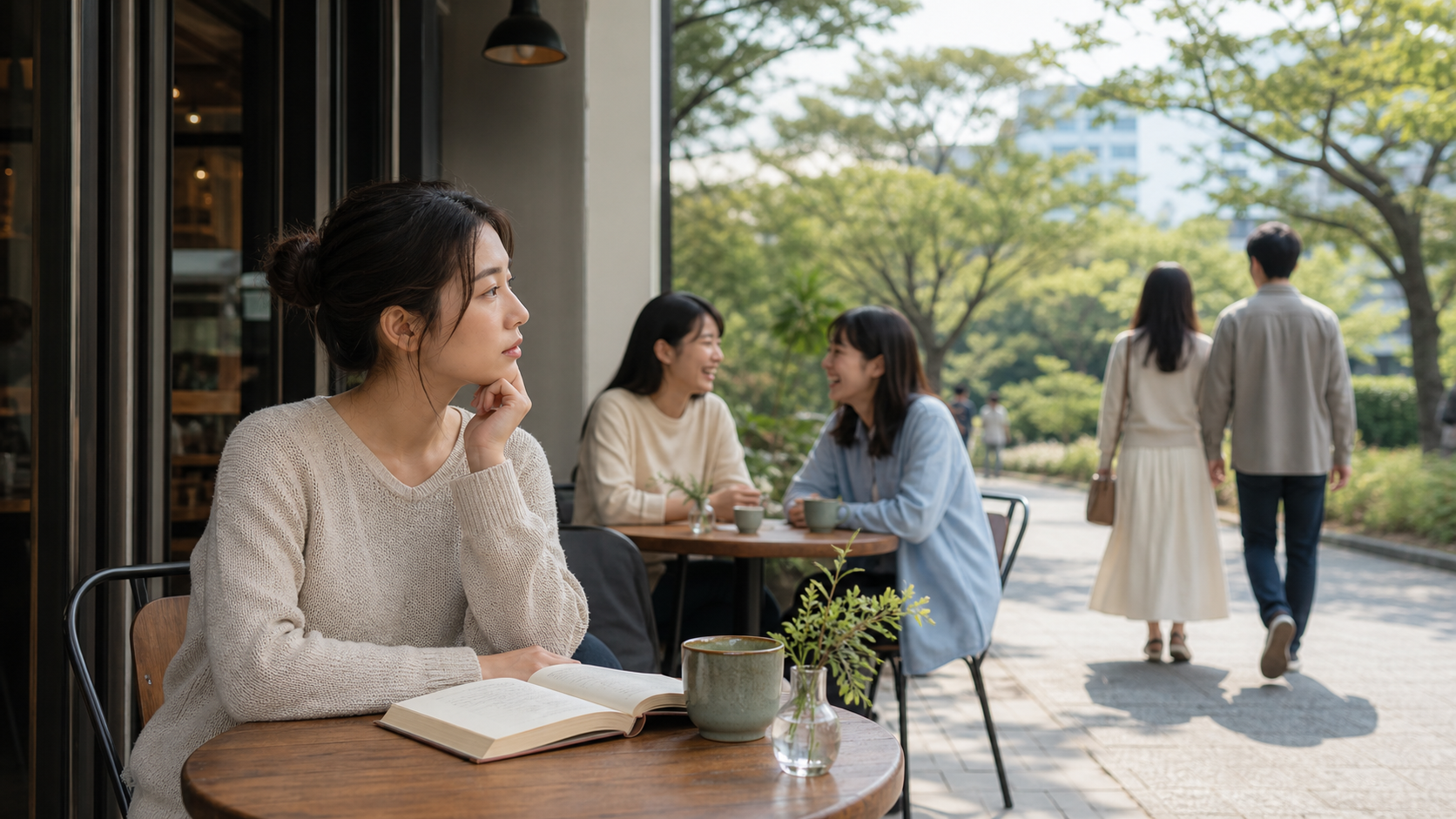 一人時間と友達や恋人との予定を比べて考える社会人の休日