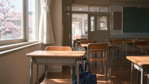 新学期ぼっちになった教室のアイキャッチ