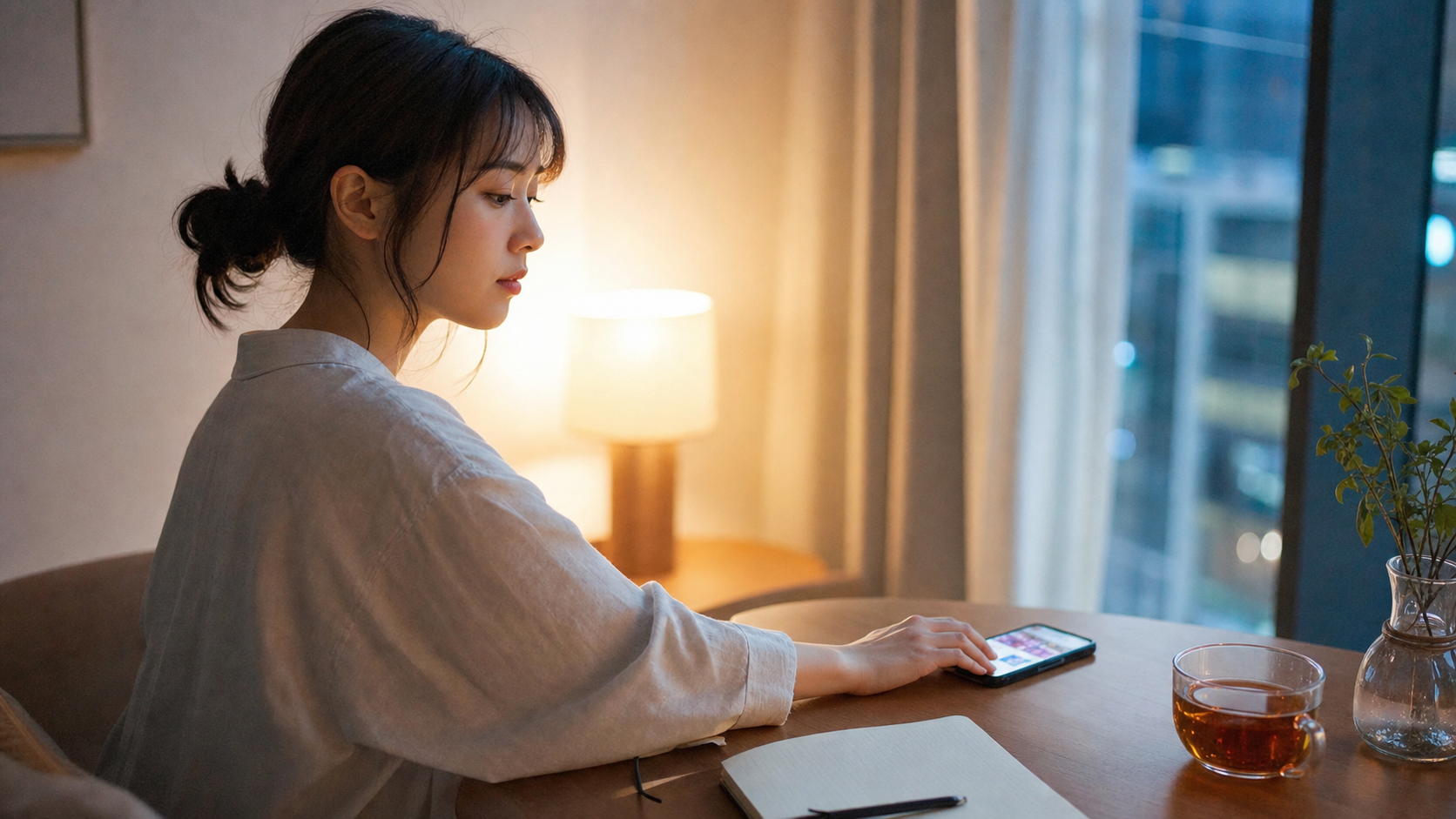 友達のリア充投稿が辛いときにスマホから少し距離を置く人