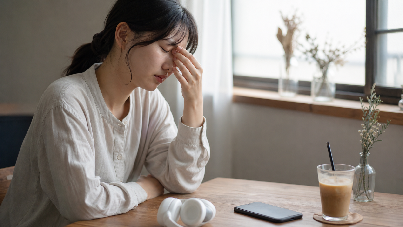 SNS疲れでスマホから距離を置くリア充の休息時間