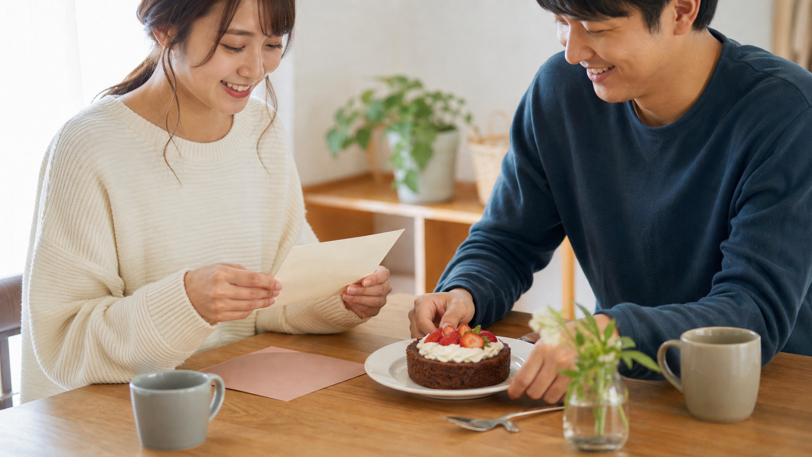 小さな記念日を無理なく楽しむリア充カップル