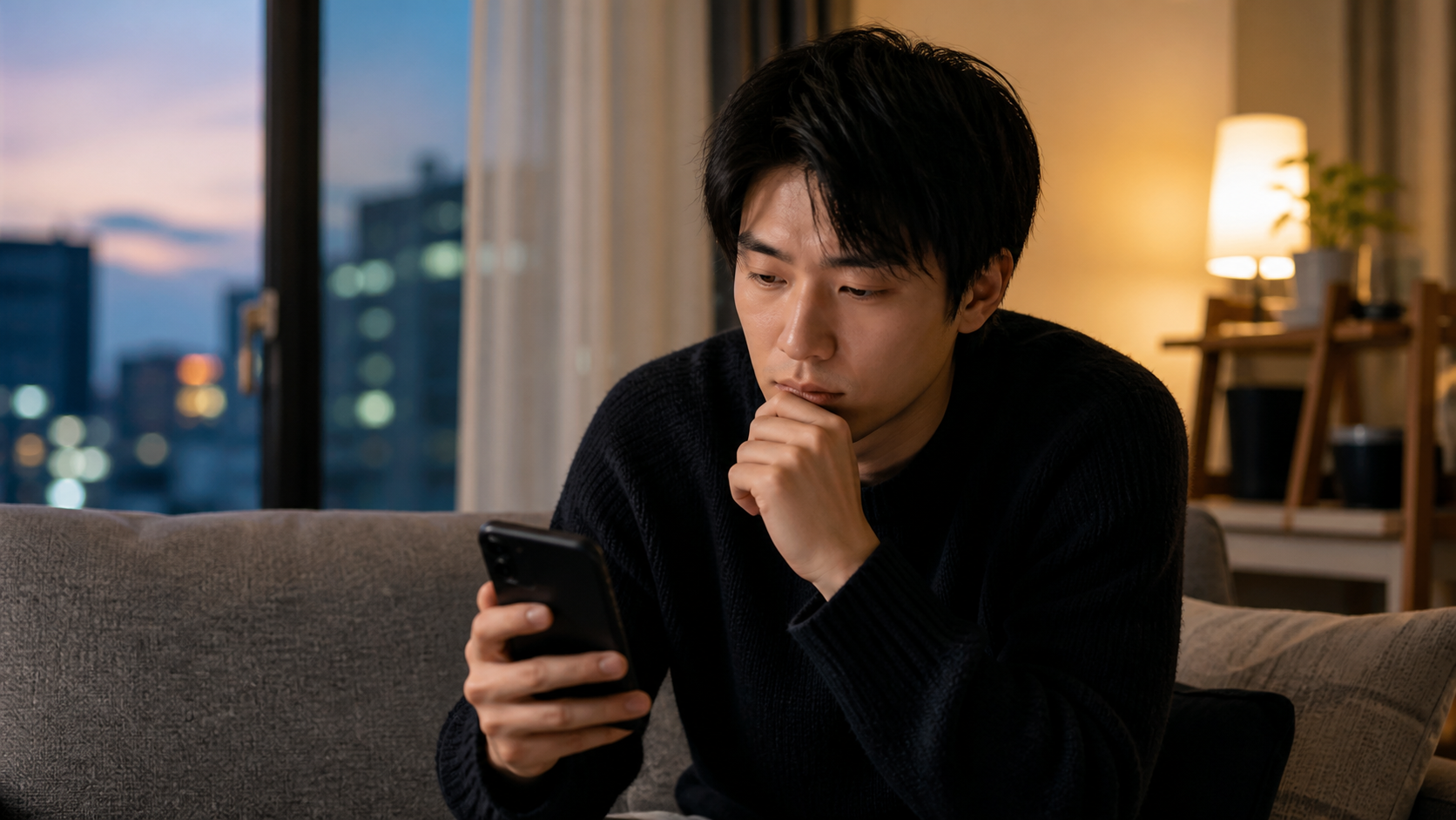 リア充のSNS投稿を見てアンチ感情に気づき反応を止める人