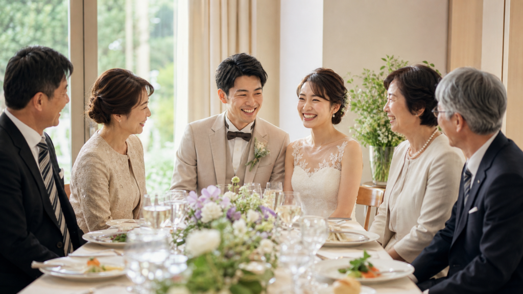 友達がいない人も選べる家族中心の少人数結婚式