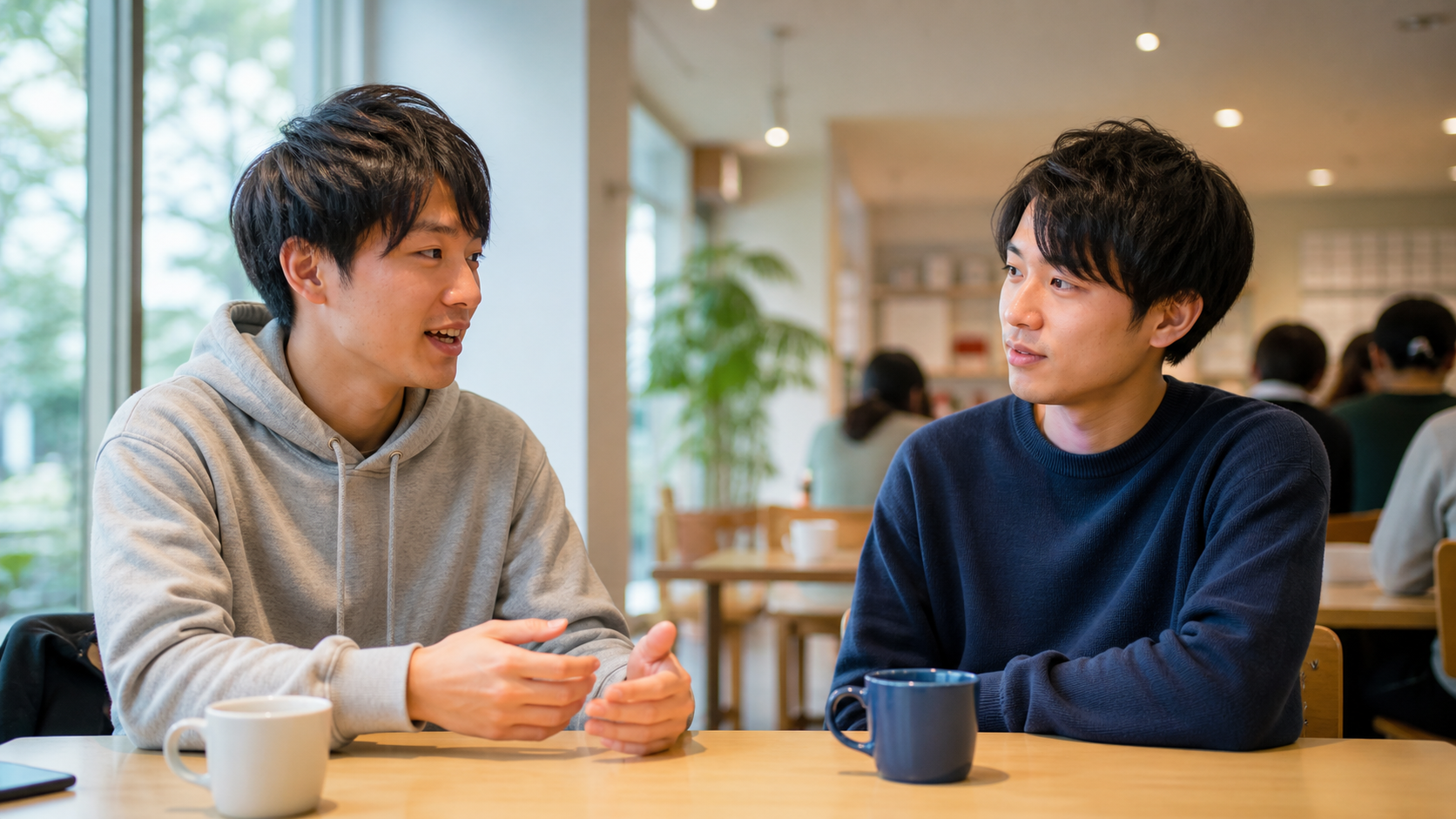 陰キャという言葉の現在の使われ方を話す二人