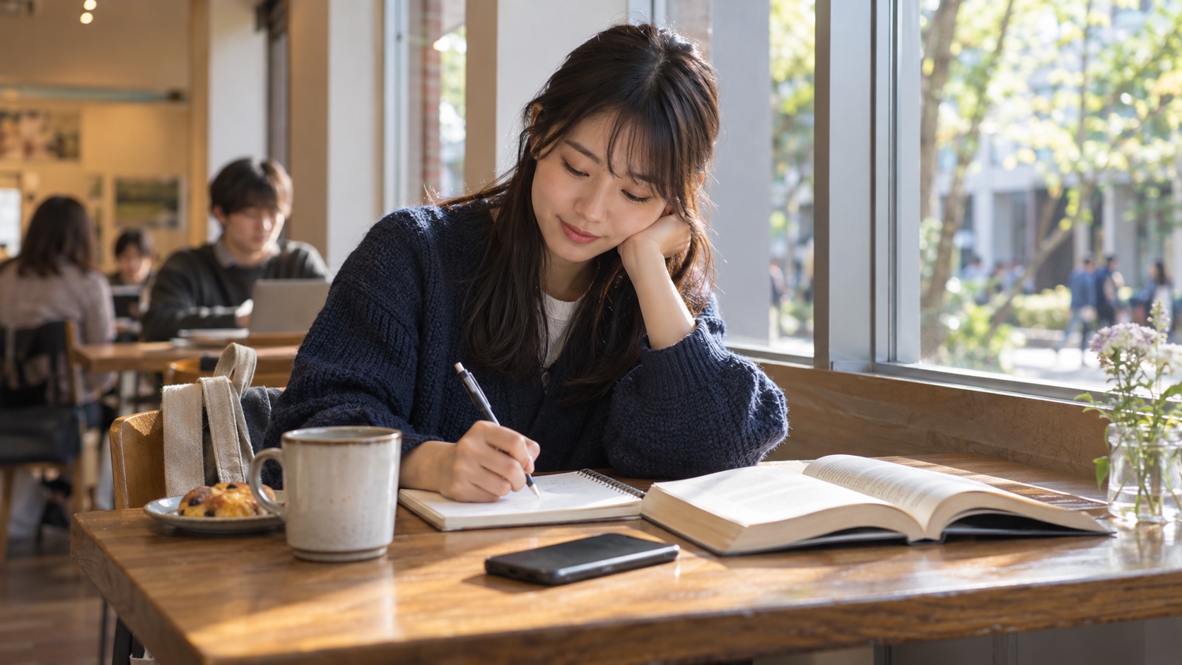非リア充と決めつけず一人時間の予定を立てる大学生